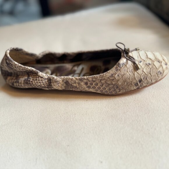 Sam Edelman, Felecia Ballet Flat, Animal Print, Size 8 - Picture 6 of 10